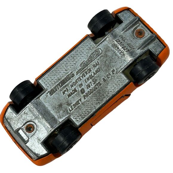 Vintage Matchbox 3 Monteverdi Hai Diecast Toy Car 70s Superfast Orange England - Picture 7 of 8